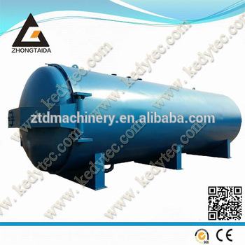 China Supply Wood Autoclave / Wood Processing Vulcanization For Wallboard