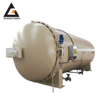 Automatic door open the door manually direct steam heating steam autoclave vulcanization rubber roller