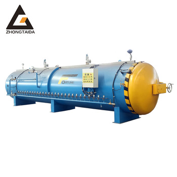 Stainless steel electric heating electric door roller autoclave rubber vulcanization large horizontal autoclave