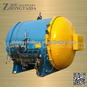 Automatic cold tyre retreading electric curing chamber