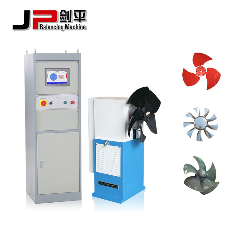 2018 Shanghai JP with better quality of Axial Flow fan Balancing Machine suitable to fan