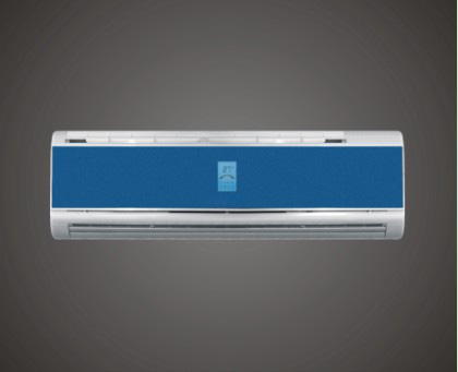 100% Solar air conditioner with colorful panel