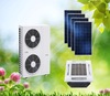 18000btu ACDC on grid solar cassette air conditioner for Commercial Use