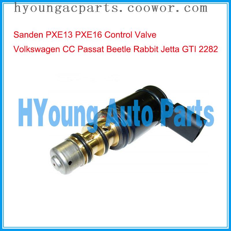 Produced in China, top A quality, Control Valve Denso Sanden PXE13 PXE16 A/C Compressor Volkswagen Control Valve CC Passat Beetle Rabbit Jetta GTI 2282