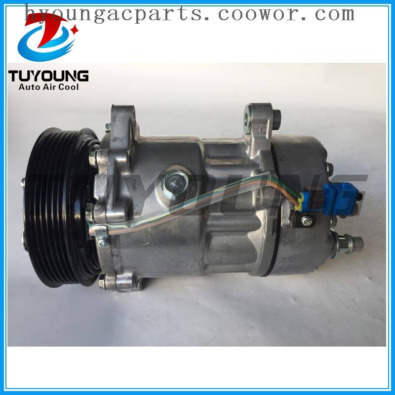 High quality auto parts ac compressor 7V16 for volkswagen 7D0820805C 7D0820805G 7D0820805H 7D0820805K 7M5820803A 7DB820805D