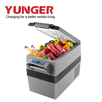 dc 12v voltage 50w power portable camping refrigerator and freezers 42litre
