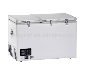 Stainless steel compressor refrigerator portable car freezer commercial deep freezer car freezer