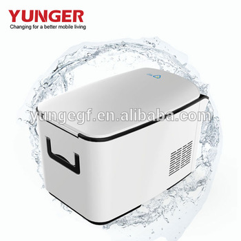 Dual zone RV fridge deep portable used refrigerator mini fridge 16 litre BCD16