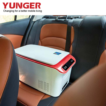 Cooling and Heating car cooler box 12v used camping car fridges,16L compressor fridges/12v cooler