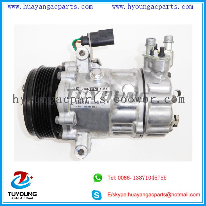 6V12 14339N Auto ac compressor for VOLKSWAGEN POLO SKODA RAPID ...