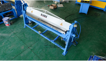 Duct forming machine 2.5m pneumatic flange folder bending machine