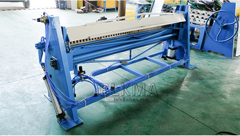 Duct forming machine 2.5m pneumatic flange folder bending machine
