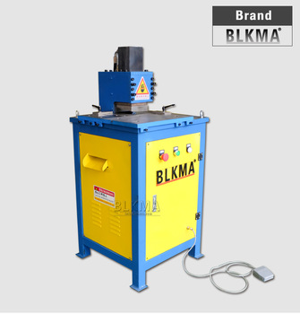 Anhui BLKMA high quality sheet metal hydraulic angle notching machine, V cutting shearing machine hot sale