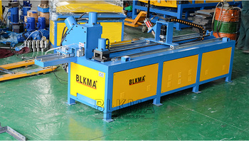 square angle steel hvac pipe angle iron punching and cutting machine