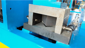 Auto hydraulic shearing angle steel / made hole production line machine best sale in BLKMA