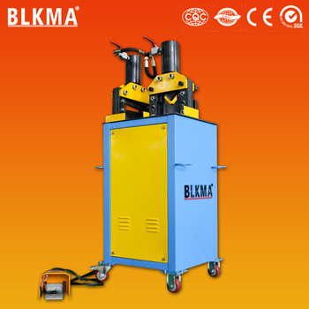 angle steel marking drilling production line / hydraulic hole punching