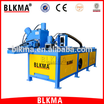 BLKMA square duct angle steel flange machine,angle iron flange auto production