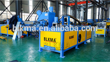 BLKMA square duct angle steel flange machine,angle iron flange auto production