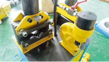portable angle steel flange corner cutting machine / hole punching for you