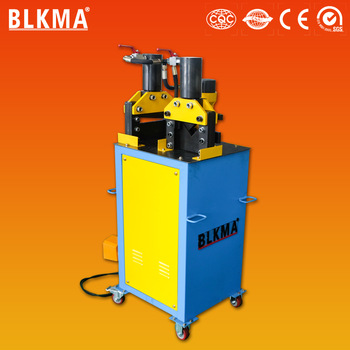 angle steel marking drilling production line / hydraulic hole punching