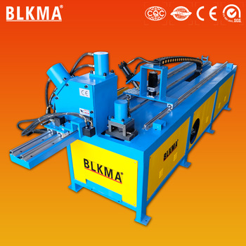 customized iron angle steel hole punching and cutting machine angle flange auto production line
