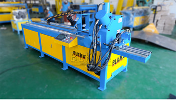 steel angle iron hole punching machine for HVAC duct joint