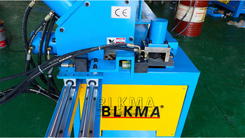 steel angle iron hole punching machine for HVAC duct joint
