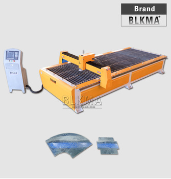 China BLKMA HVAC duct cnc plasma cutting machine price for carbon steel plate