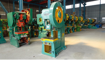 oversea service hydraulic depth throat punching press machine for sale