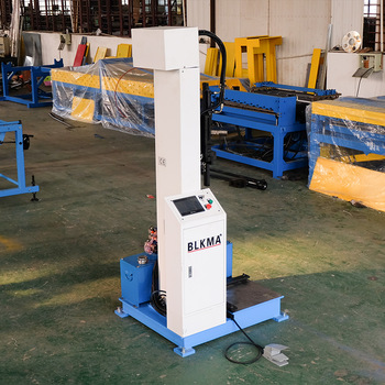 square duct closing machine / hydraulic vertical duct zipper