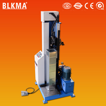 Easy to operate Hydraulic Vertical Duct Zipper / automatic seam closing machine
