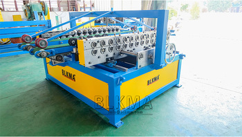 BLKMA double linkage TDF flange machine / galvanized pipe making machine