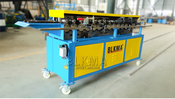 BLKMA rectangular hvac air duct installation parts tdf flange forming machine