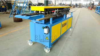 Good price sheet metal flange forming machine, hvac square duct auto flange machine hot sale