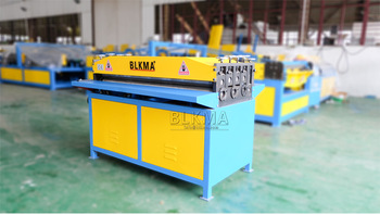 leveling beading machine for HVAC square duct making