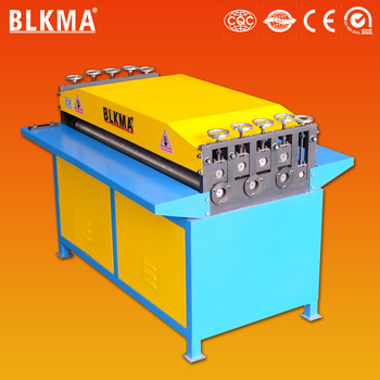 Good quality auto beader, China factory hvac square duct line beading and leveling machine for sale