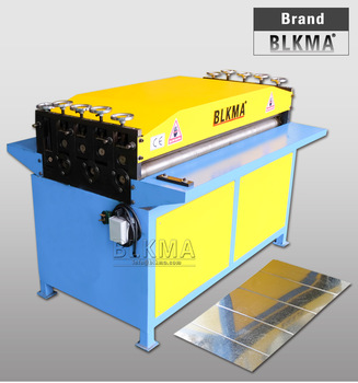 HVAC application leveling beading machine leveler grooving machine