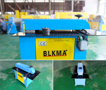 powered sheet metal slitting/beading machine for shearing cutting plate