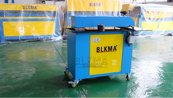 New design for hvac air pipe slitting beading machine / high quality tube beading machine