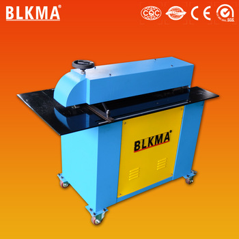 rectangular shear beading machine / Widely used hvac pipe slitting beading machine