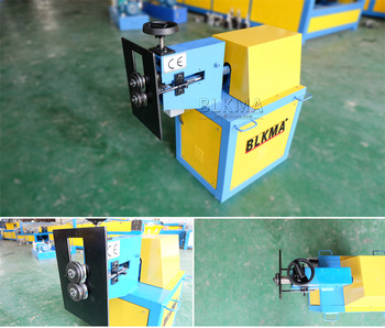 hvac round air duct grooving machine, duct sheet metal grooving machine