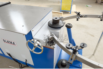 hvac metal sheet elbow making machine,round duct elbow cold forming machine