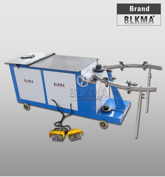 hvac metal sheet elbow making machine,round duct elbow cold forming machine