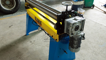 hvac iron sheet three rolling bending machine
