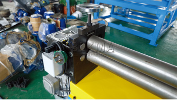 1.3 m Asymmetrical three-roller Bending rolling Machine from factory