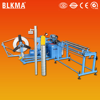High quality ventilation spiral duct machine / ventilation equipment hvac auto spiral duct forming machine