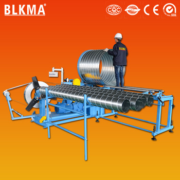 High quality ventilation spiral duct machine / ventilation equipment hvac auto spiral duct forming machine