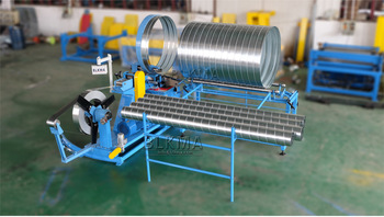 2017 new type for hvac auto spiral duct machine hgih speed