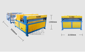 china manufacturing machines duct line 2