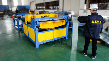 sheet metal auto duct production line 3 for duct making machine